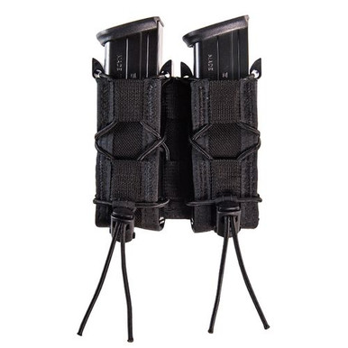 HIGH SPEED GEAR 13PT12BK TACO Double Pistol Adjustable Belt Mount Cordura/Polymer Black