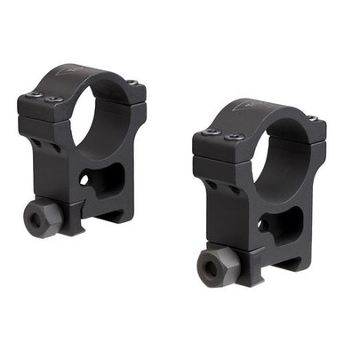Trijicon AC22011 AccuPoint Ring Set 30mm Diam Extra High Aluminum Black