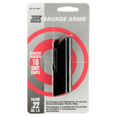 Savage 30005 64 Series  22 LR Savage 64 Series 10 Black Detachable