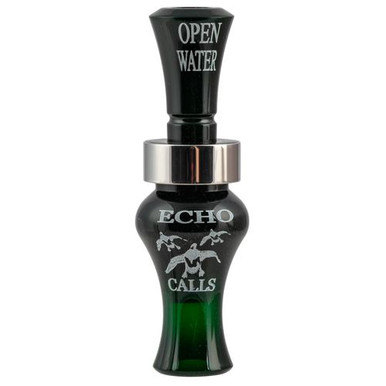 ECHO CALLS 77764 Open Water  Duck Dark Green Single Reed Acrylic