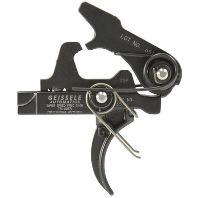 Geissele Automatics 05400 SSP  AR-Platform Single-Stage Curved 3-3.75 lbs