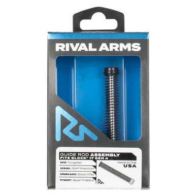 Rival Arms RA50G111T Guide Rod Assembly  Fits Glock 17 Gen4 Tungsten