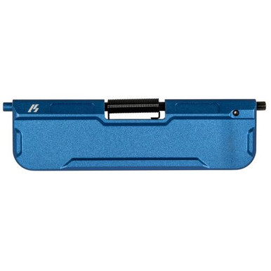 Strike ARBUDC223BLU AR Billet Ultimate Dust Cover AR-15, M4, M16 Blue with Standard Design