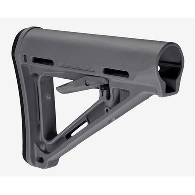 Magpul MAG400-GRY MOE Mil-Spec AR-15/M16/M4 Gray Polymer Stock