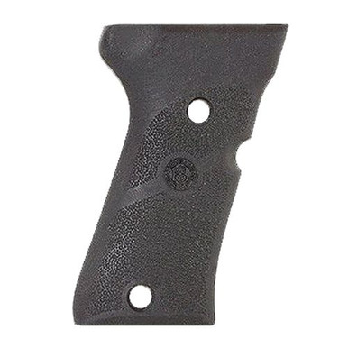 Hogue 93010 Rubber Grip Panels  Beretta 92 Compact Black