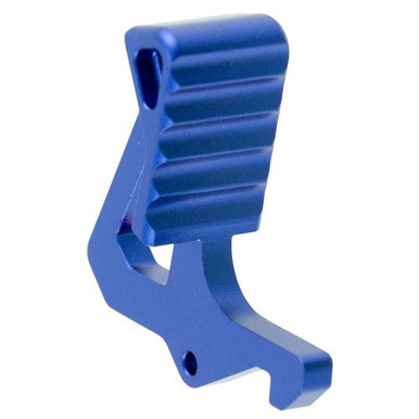 Strike ARLATCHBLU Charging Handle Extended Latch AR-Platform Aluminum Blue Anodized