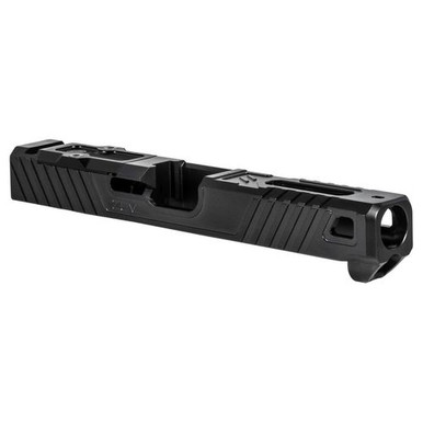 ZEV SLDZ19L3GOZ9RMRDLC OZ9 RMR Long Slide Glock 19 Black DLC 17-4 Stainless Steel