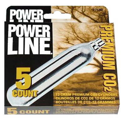 Daisy 7580 Powerline  12 gram Cartridge 5/Box