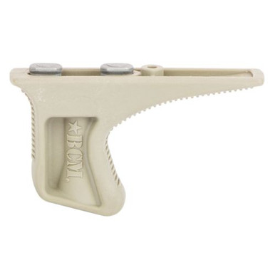 Bravo KAGKMFDE BCMGunfighter Angled KeyMod Tactical Grip AR-15 Textured Polymer Flat Dark Earth