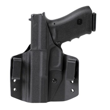 Uncle Mikes 54CCW65BGL CCW  Black OWB Springfield XD-S 9/40 Left Hand