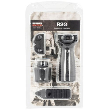 FAB Defense FX-RSGB RSG  Forend Grip Polymer/Rubber Ribbed Black