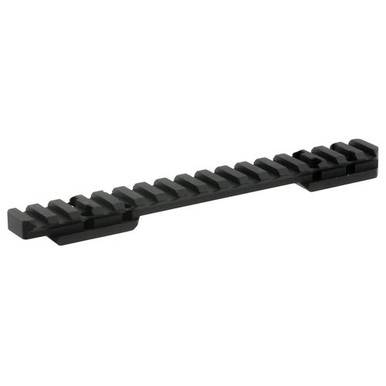 Talley PLO252735 Picatinny Base Long Action 1-Piece Base For Browning X-Bolt Long Action Black Matte Finish