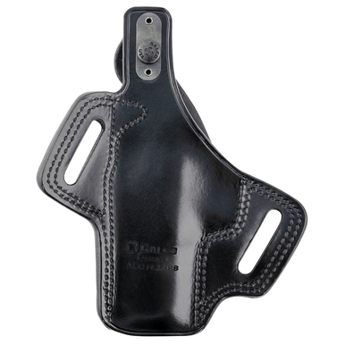 Galco FL224RB Fletch OWB Black Leather Belt Slide Compatible w/Glock 31/17 Gen1-5/22 Gen2-5 Belt Up to 1.75" Wide Right Hand