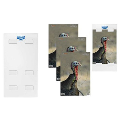 Birchwood Casey 35423 Pregame Kit TabLock Paper Turkey Multi 3 Pack
