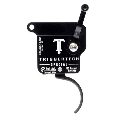 TriggerTech R70SBB13TNC Special Without Bolt Release 
Remington 700 Black Single-Stage Traditional Curved 1.00-3.50 lbs Right