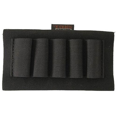 Uncle Mikes 88491 Buttstock Shotgun 5 Rounds Black Nylon