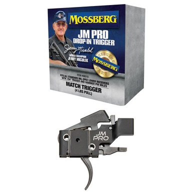 Mossberg 96010 JM Pro Match Trigger AR-15, AR-10 Curved 4.00 lbs