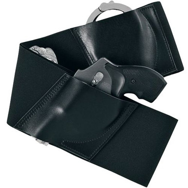 Galco UWBKMED2 Underwraps Belly Band  Medium Universal Elastic/Nylon Black