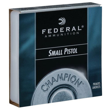 Federal 100 Champion Small Pistol Primer