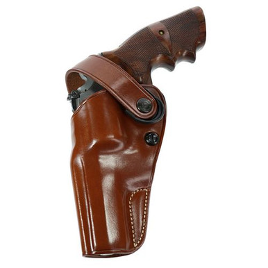 Galco DAO105 DAO OWB Tan Leather Belt Slide Fits S&W L Frame Left Hand