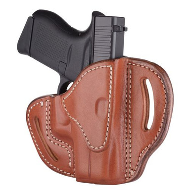 1791 Gunleather BHCCBRR BCH Fits Glock 43/Walther PPK Classic Brown Leather