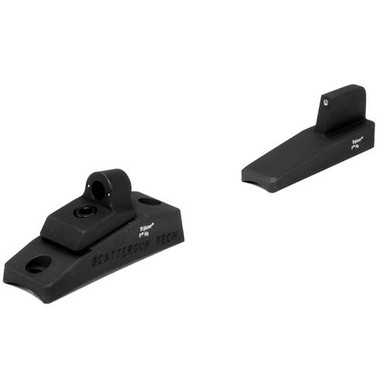 Trijicon 600323 Bright &amp; Tough Night Sights Remington 870/1100/11-87 Tritium Green w/White Outline Black