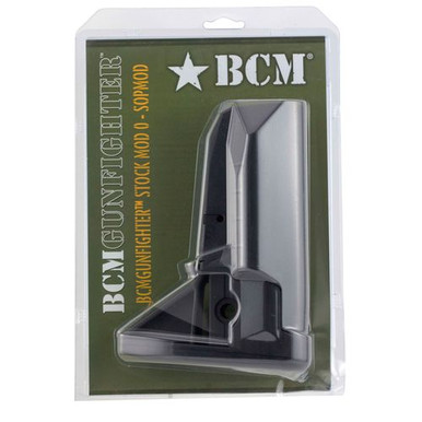Bravo GFSMOD0SPMDB BCMGunfighter SPMD Mod 0 Stock Assembly Polymer Black