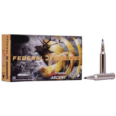 Federal P65CRDTA1 Premium  6.5 Creedmoor 130 gr Terminal Ascent 20 Bx/ 10 Cs