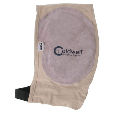 Caldwell 310010 Past Mag Plus Recoil Shield  Ambidextrous Tan Leather/Cloth