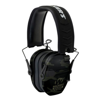 Walkers GWP-DRSEM-MC Razor Pro Pro Digital Electronic Earmuff 23 dB Gray Camo