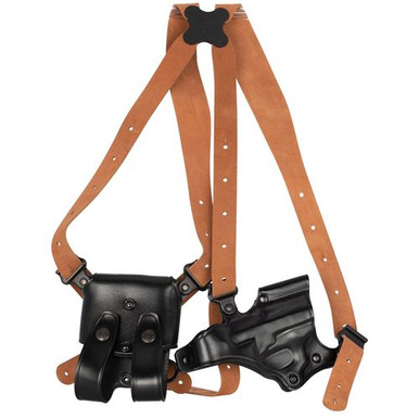 Galco JR202B Jackass Rig  Black Leather Shoulder Beretta 92F,FS Right Hand