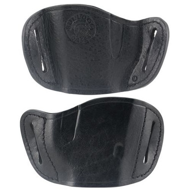 Bulldog MLBL Molded OWB Black Leather Belt Slide Fits Glock Fits Ruger P85 Fits S&W M&P 40 Right Hand