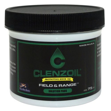 Clenzoil 2014 Field &amp; Range Patch Kit Cotton 50 Cal/12 GA 75 PK
