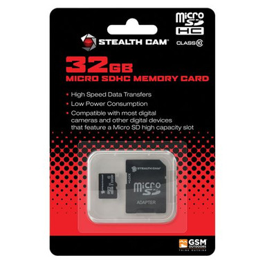 Stealth Cam STC32MICSD Micro SD  Card 32 GB