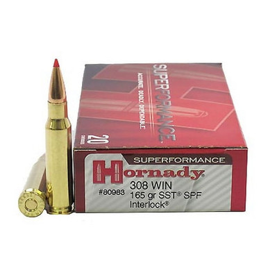 Hornady Superformance .308 WIN 165 Grain SST 20 Round Box