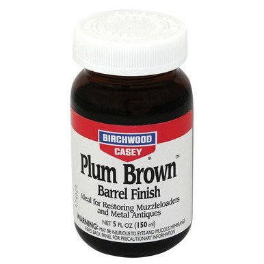Birchwood Casey 14130 Plum Brown Barrel Finish Plum Brown Barrel Finish 5 Oz
