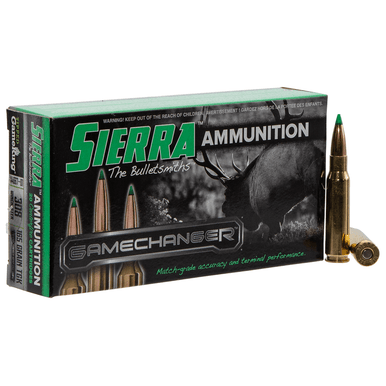 Sierra A466701 GameChanger  308 Win 165 gr Tipped GameKing 20 Bx/ 10 Cs