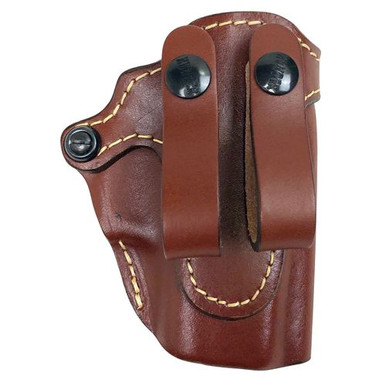Hunter Company 470045 Pro-Hide  IWB Fits Glock 43 Leather Brown