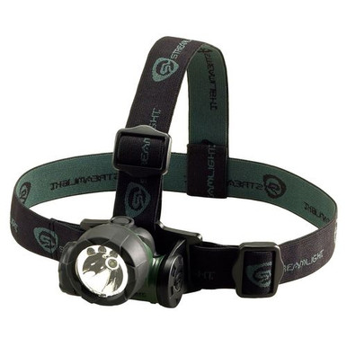 Streamlight 61051 Trident Headlamp 6/25/80 Lumens Green/White C4 LED AAA Green
