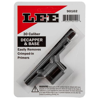 Lee 90103 Decapper &amp; Base 1 22 Pistol/Rifle