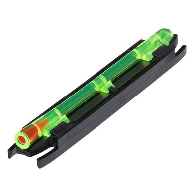 Hiviz M300 M-Series Shotgun Sight Narrow Magnetic/Snap-On Fiber Optic Front Green/Red Black