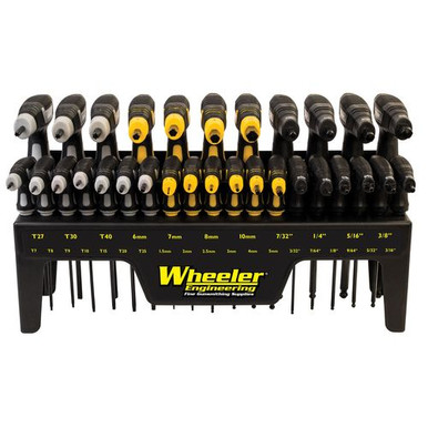 Wheeler 1081957 30 Pc Hex and Torx Set P-Handle Set 0 Pc Hex and Torx Set P-Handle Set
