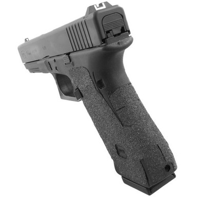 Talon Grips 113G Adhesive Grip  fits Glock 17/22/24/31/34/35/37 Gen4 Black Aggressive Textured Granulate