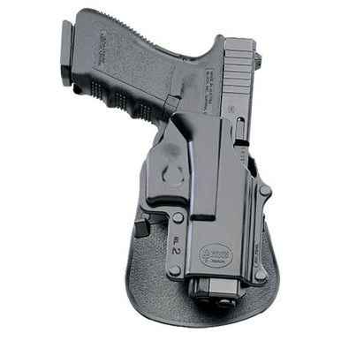 Fobus GL2E2LH Evolution  Belt Paddle LH Glock 17/19/22/23/31/32/34/35 Plastic Black