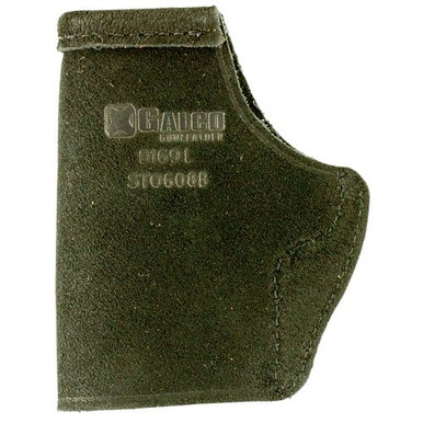 Galco STO600B Stow-N-Go  Black Leather IWB Fits Glock 42 Right Hand