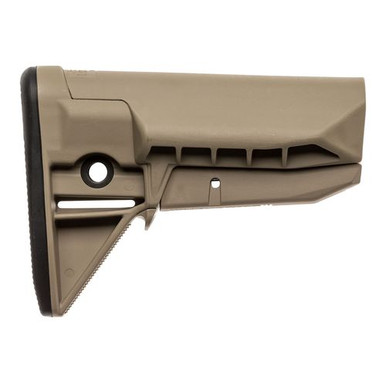 Bravo GFSMOD0SPMDF BCMGunfighter SPMD Mod 0 Stock Assembly Polymer Flat Dark Earth