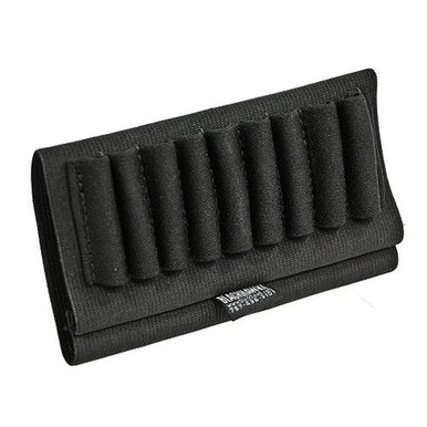 Blackhawk 74SH00BK Buttstock Shell Holder  9 Rounds Black Nylon