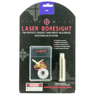 Sightmark SM39006 Boresight 300 Win Cartridge Brass