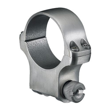 Ruger 90286 Scope Ring  30mm High Stainless Steel Silver