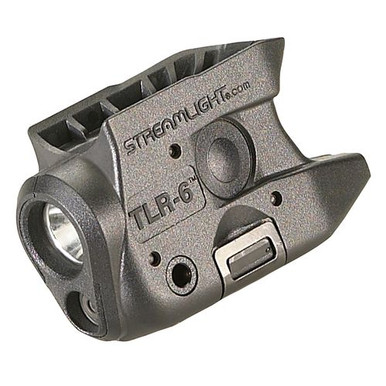 Streamlight 69274 TLR-6 Laser/Light Combo White C4 LED 100 Lumens CR-1/3N Battery Black Polymer fits Kahr Arms